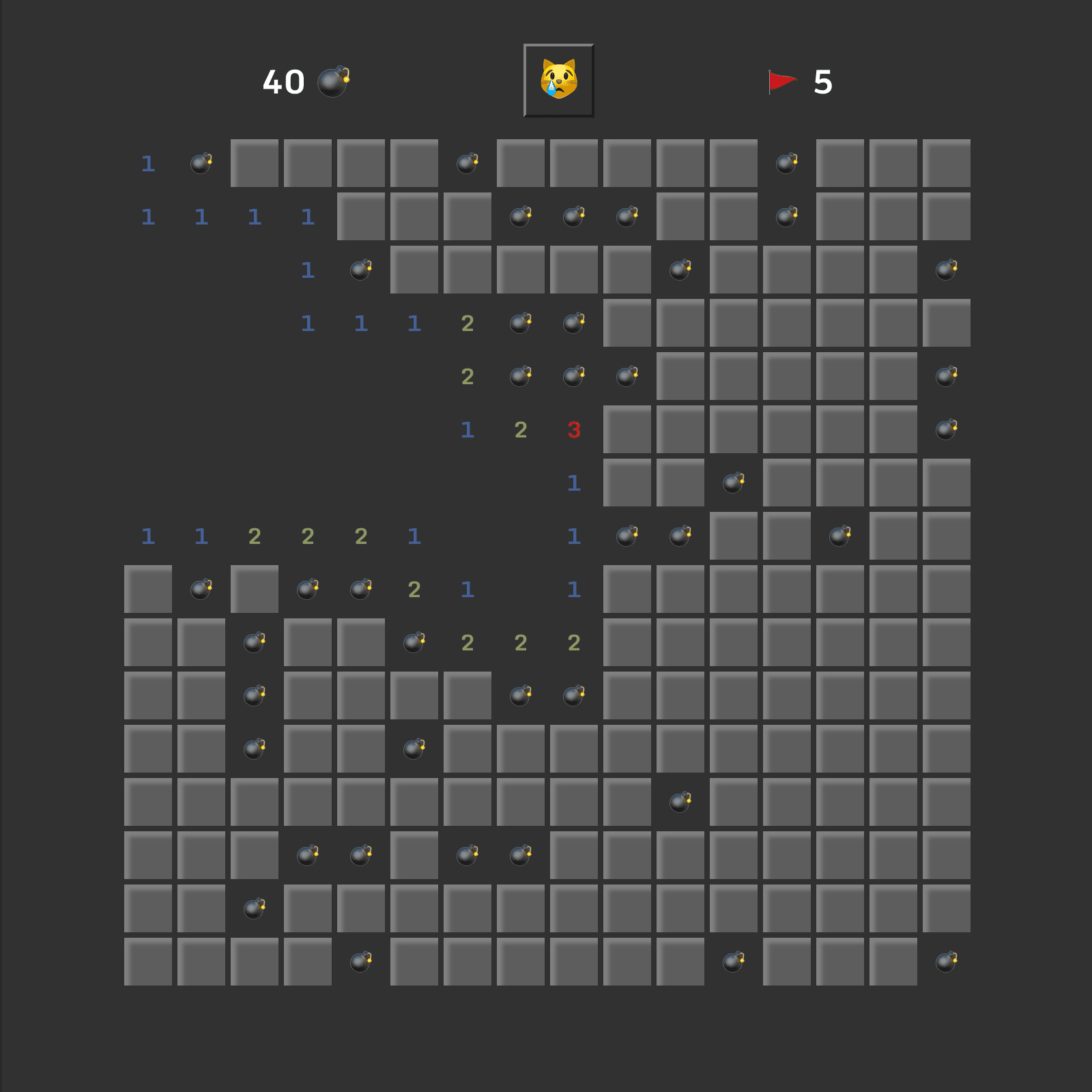 Desktop screenshot of the Minesweeper